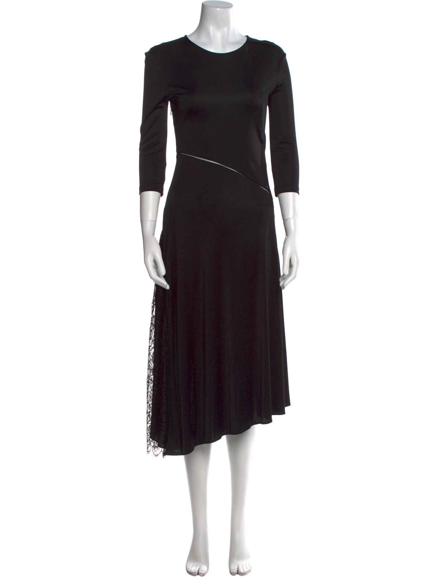 Givenchy Crew Neck Long Dress