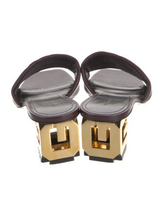 Givenchy Leather Slides