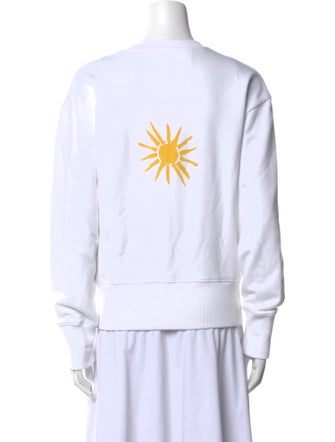 Givenchy Graphic Print Crew Neck Sweatshirt