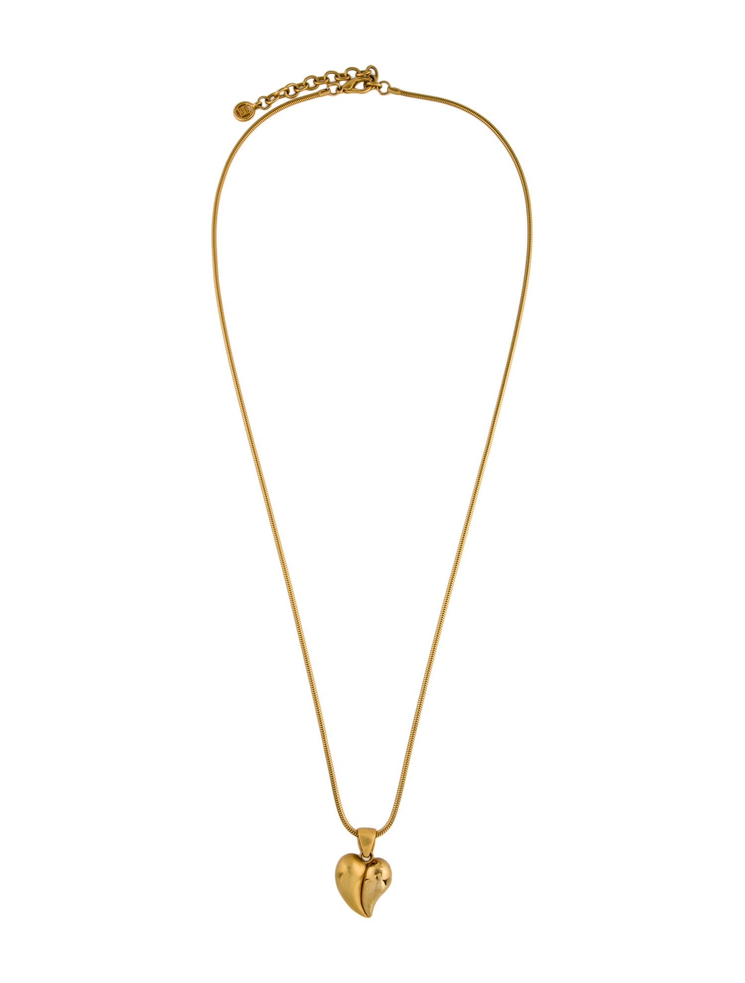 Givenchy Heart Pendant Necklace