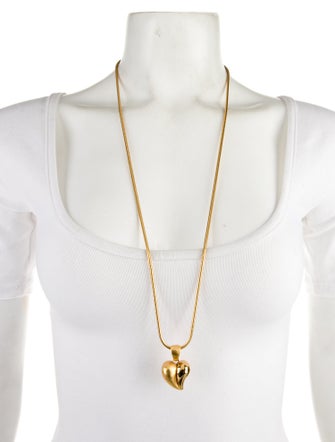 Givenchy Heart Pendant Necklace