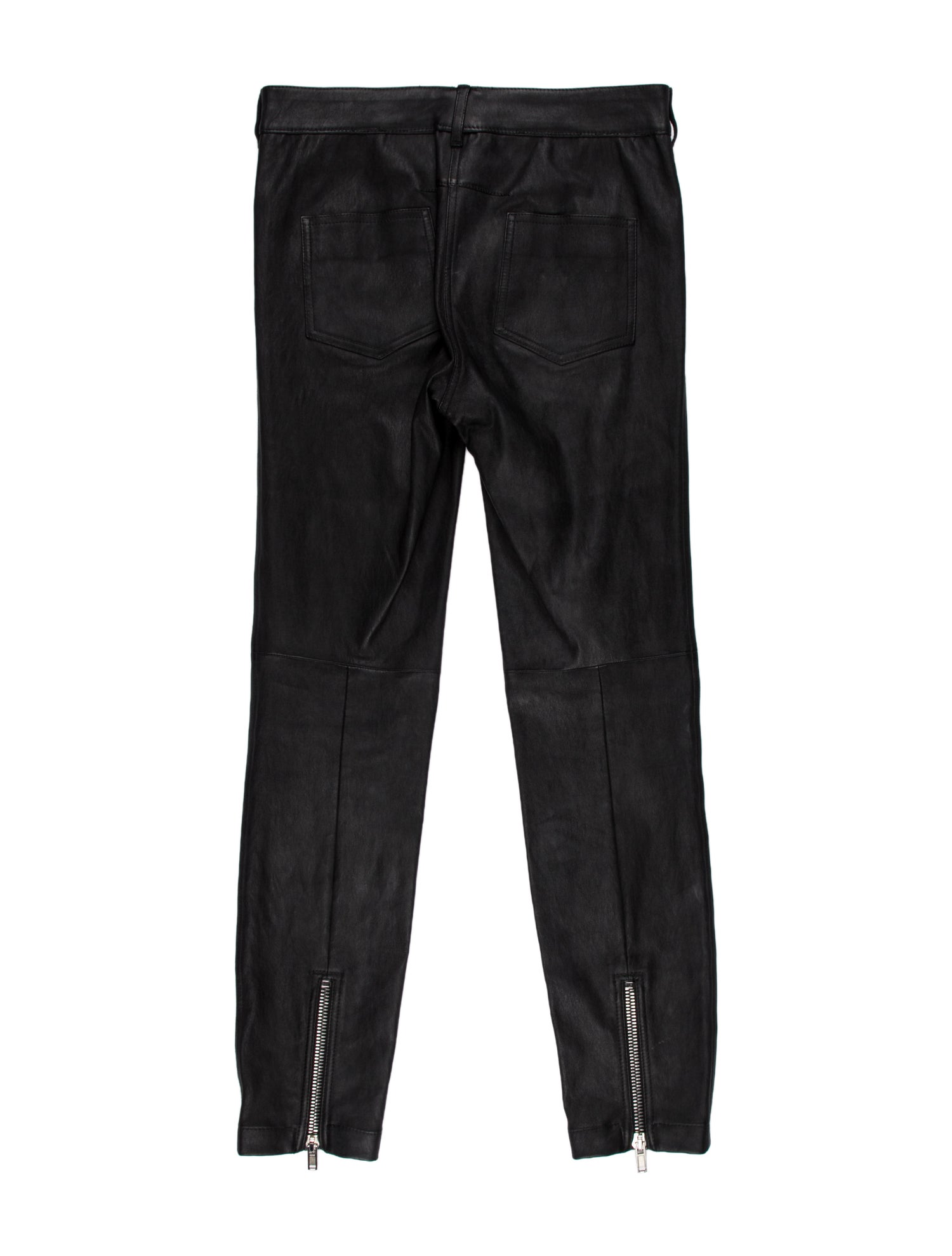 Givenchy Lambskin Skinny Leg Pants