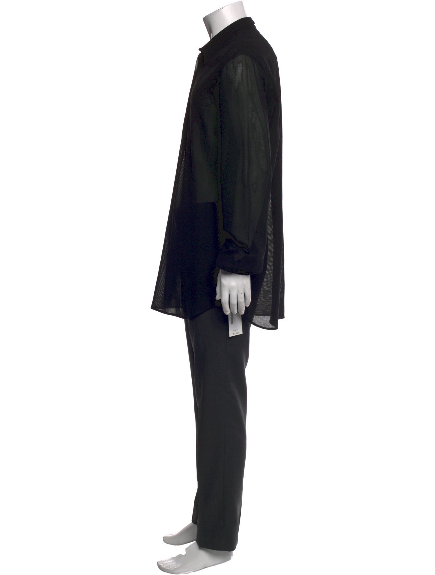 Givenchy Long Sleeve Tuxedo Shirt