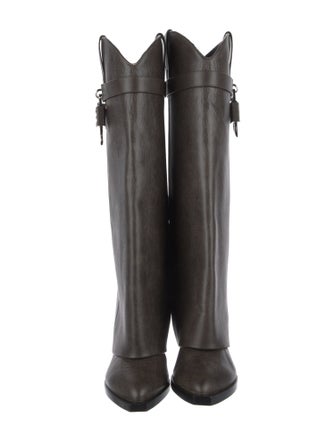 Givenchy Leather Riding Boots