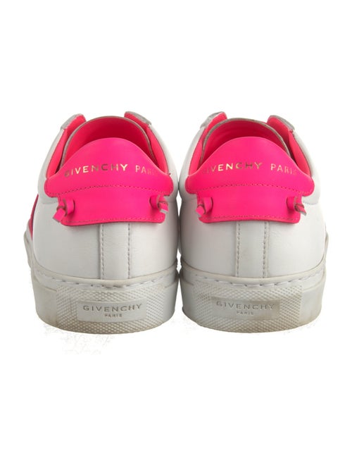 Givenchy Leather Colorblock Pattern Sneakers