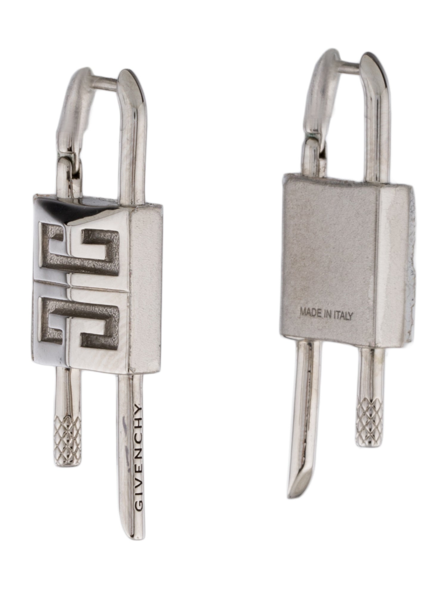 Givenchy Lock Drop Earrings