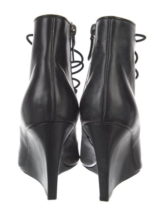 Givenchy Leather Cutout Accent Pumps