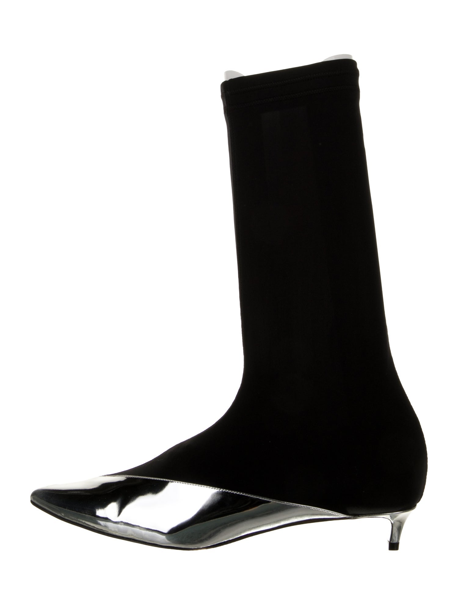 Givenchy Patent Leather Sock Boots
