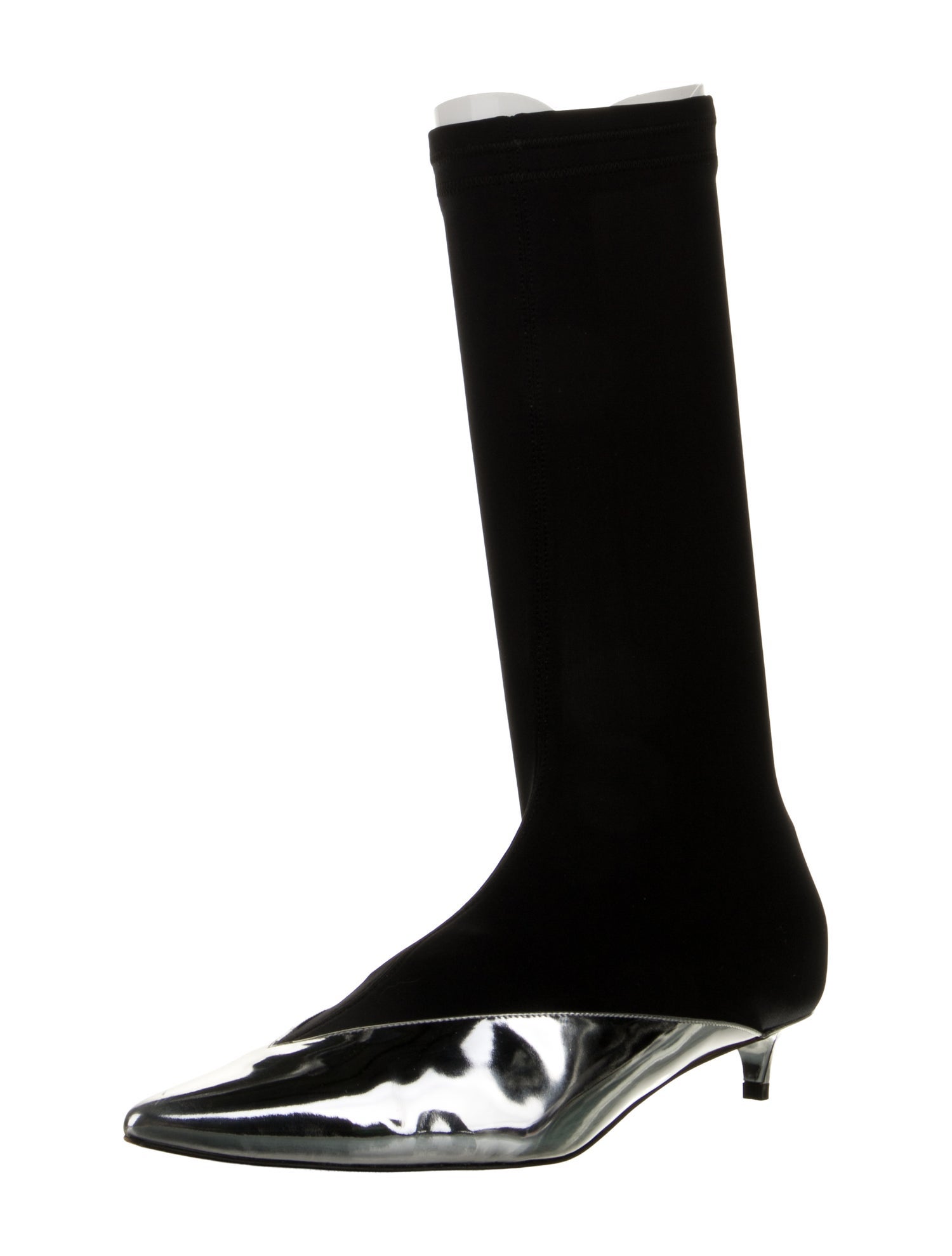 Givenchy Patent Leather Sock Boots