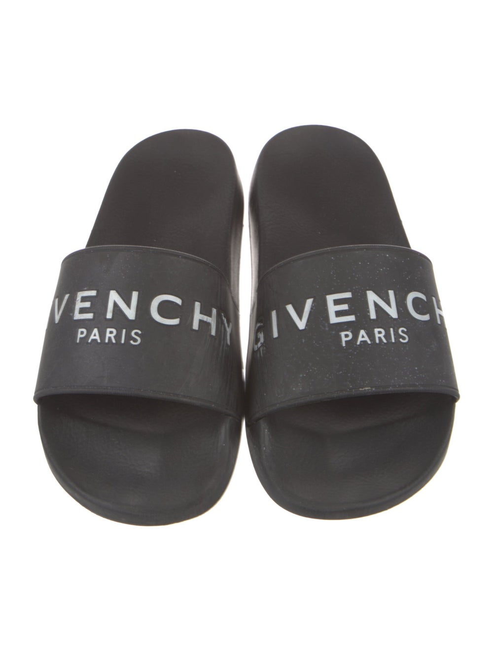 Givenchy Rubber Slides Black Printed - image 3