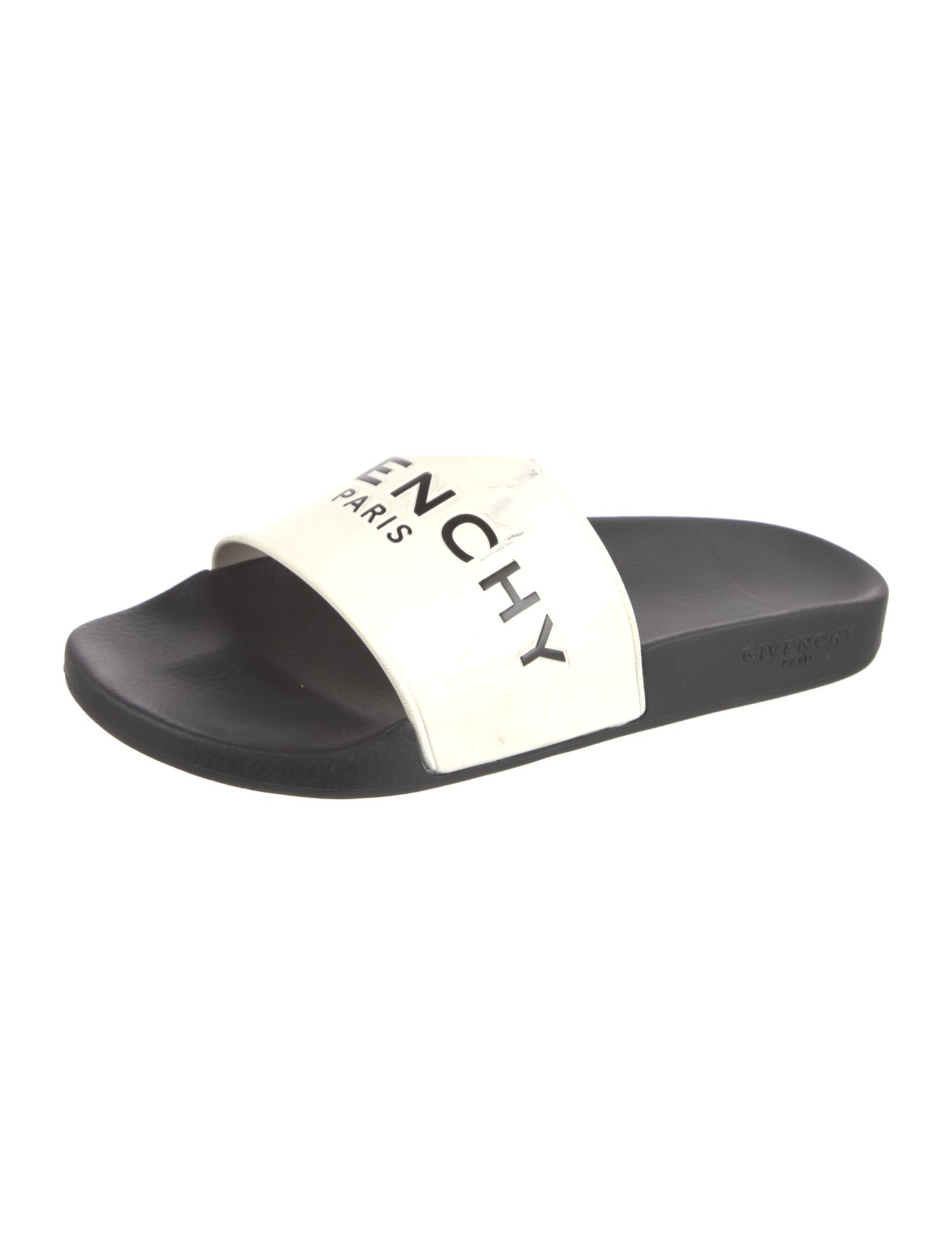 Givenchy Signature Logo Rubber Slides