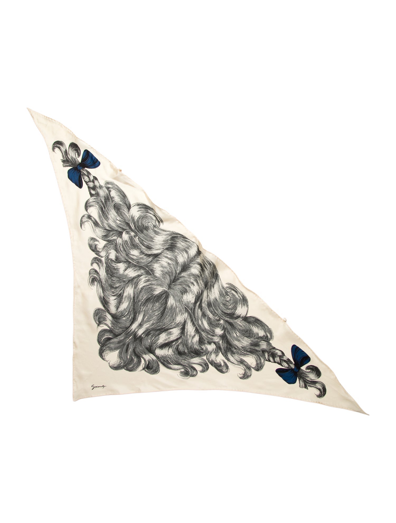 Givenchy Silk Printed Scarf