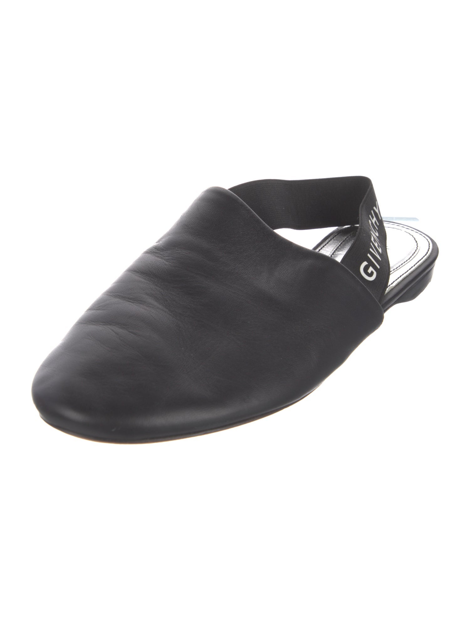 Givenchy Leather Slingback Flats