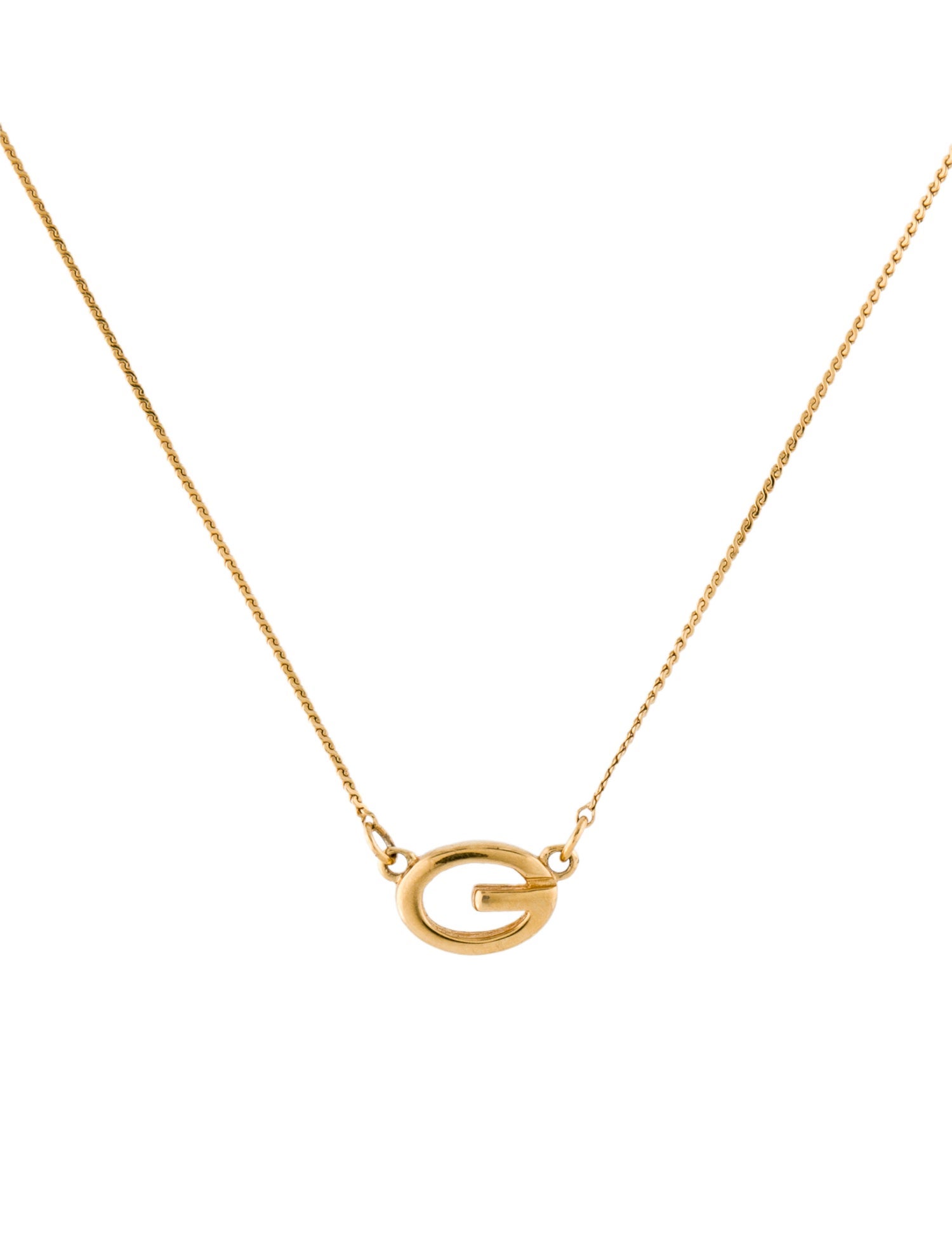 Givenchy G Logo Pendant Necklace