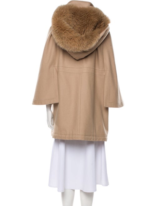 Givenchy Wool Fur Coat