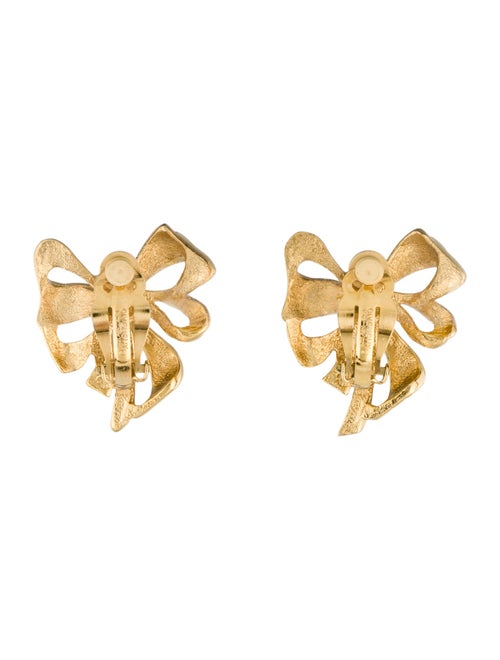 Givenchy Bow Clip-On Earrings