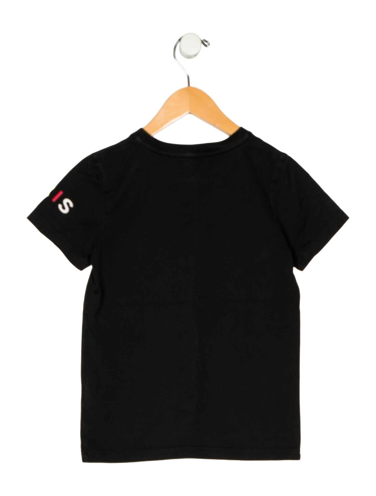 Givenchy kid boys' black multicolore t-shirt