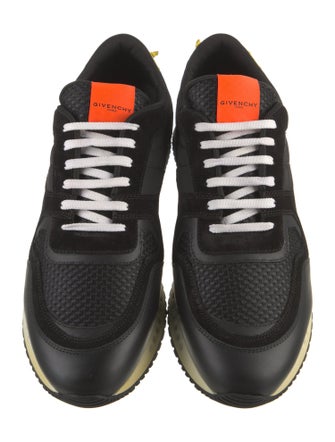 Givenchy Leather Printed Athletic Sneakers