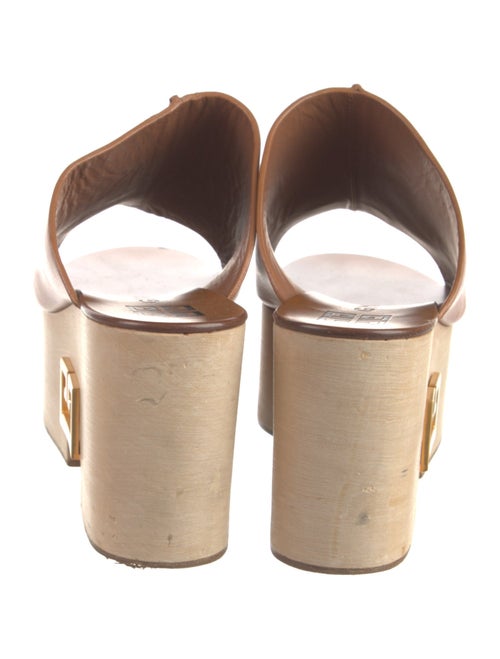 Givenchy Leather Slides