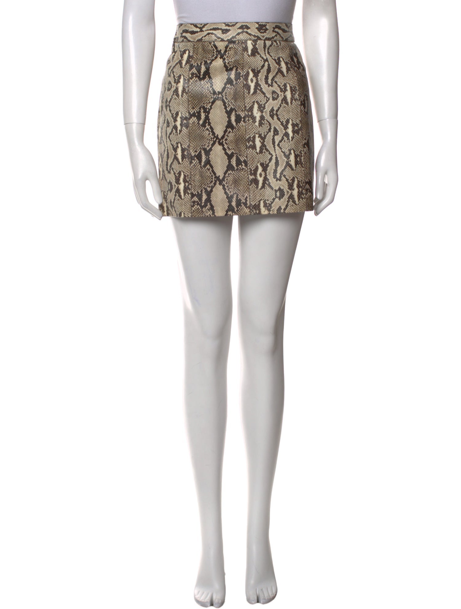Givenchy Calfskin Mini Skirt