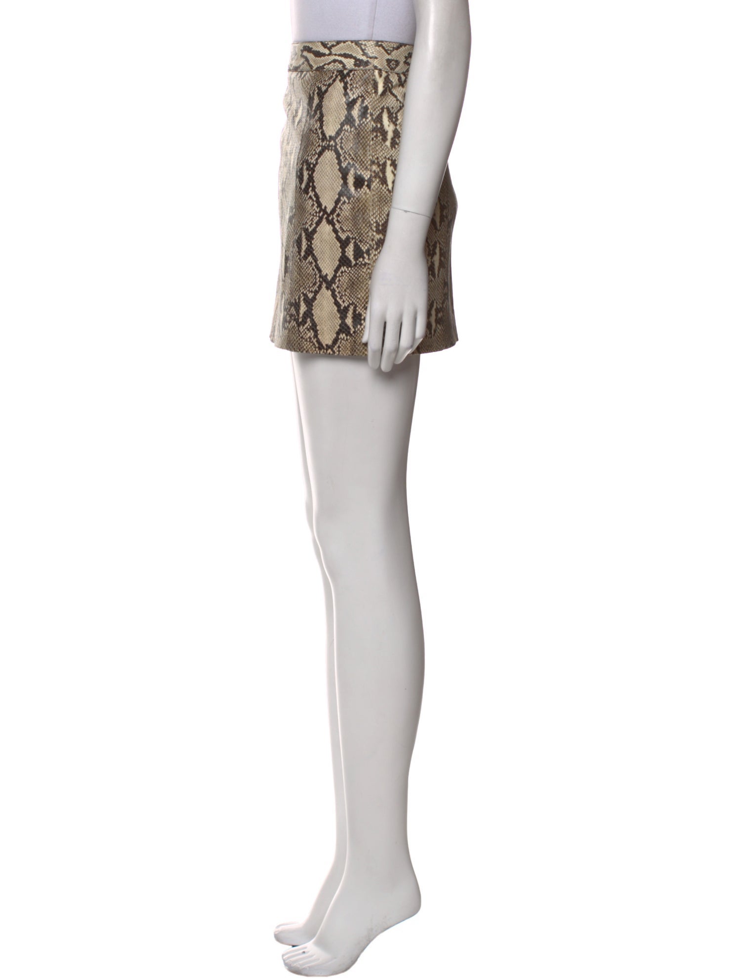 Givenchy Calfskin Mini Skirt