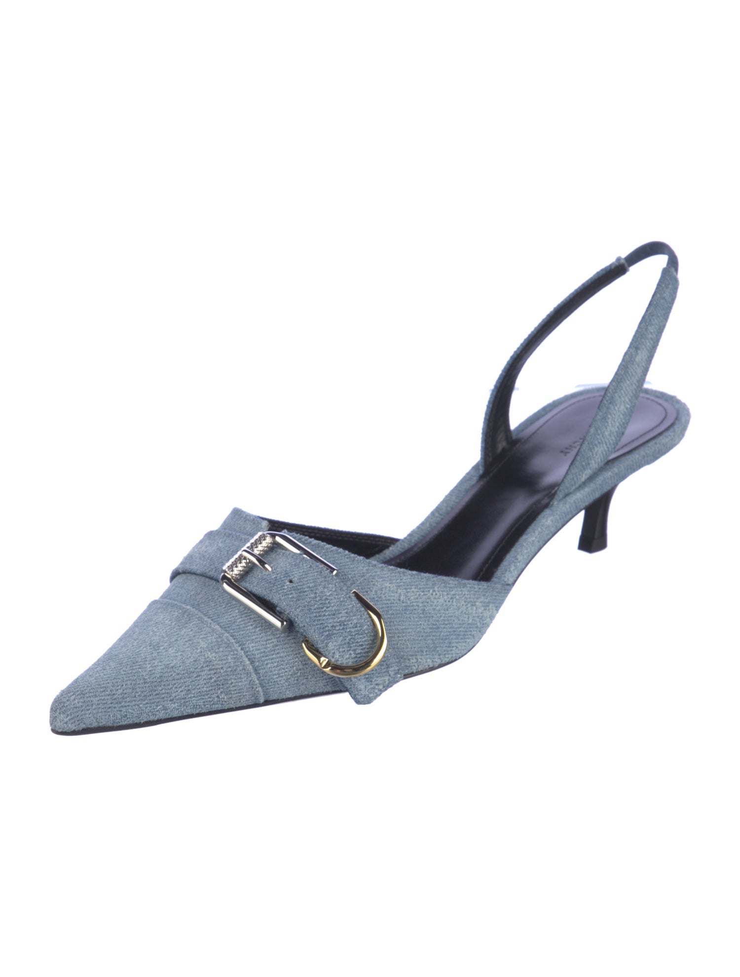 Givenchy Denim Slingback Pumps