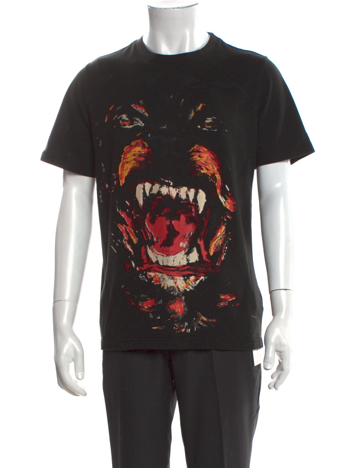 Givenchy Graphic Print Crew Neck T-Shirt