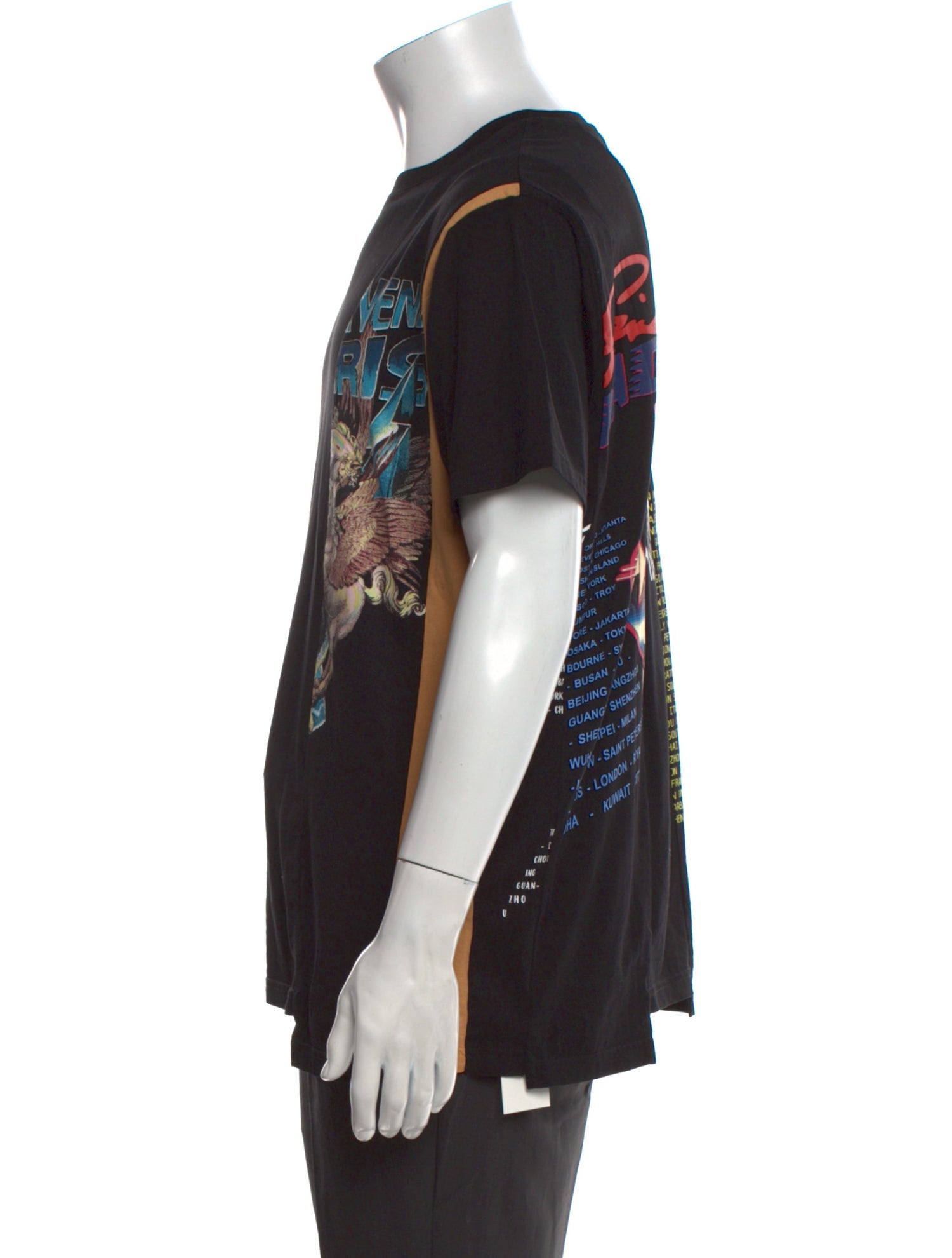 Givenchy Graphic Print Crew Neck T-Shirt