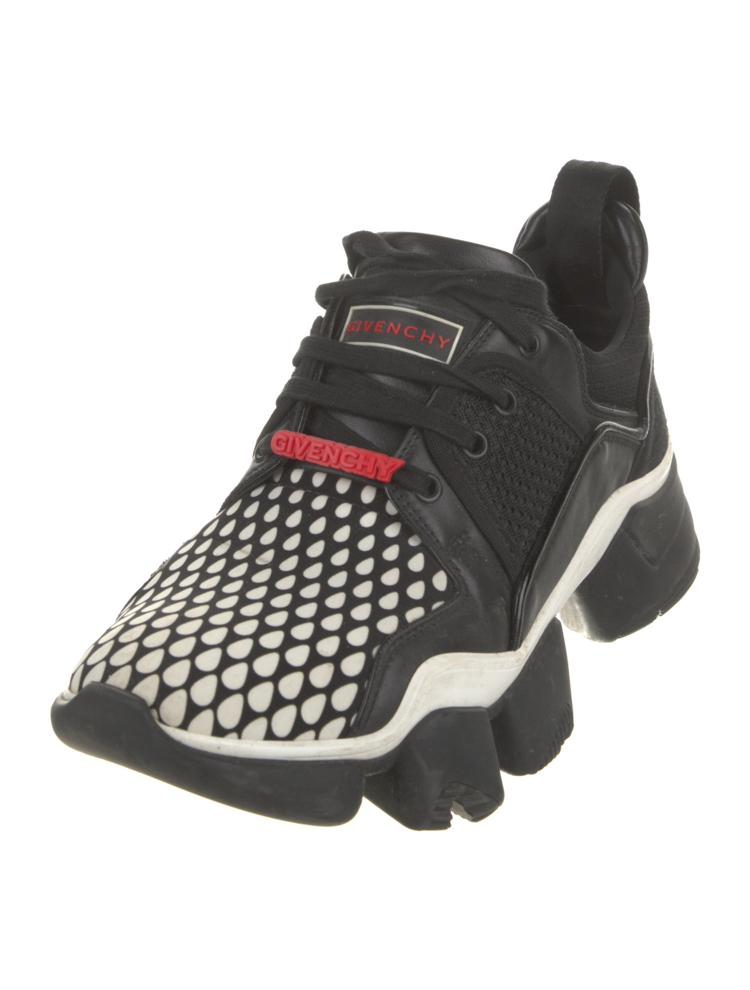 Givenchy Leather Printed Athletic Sneakers