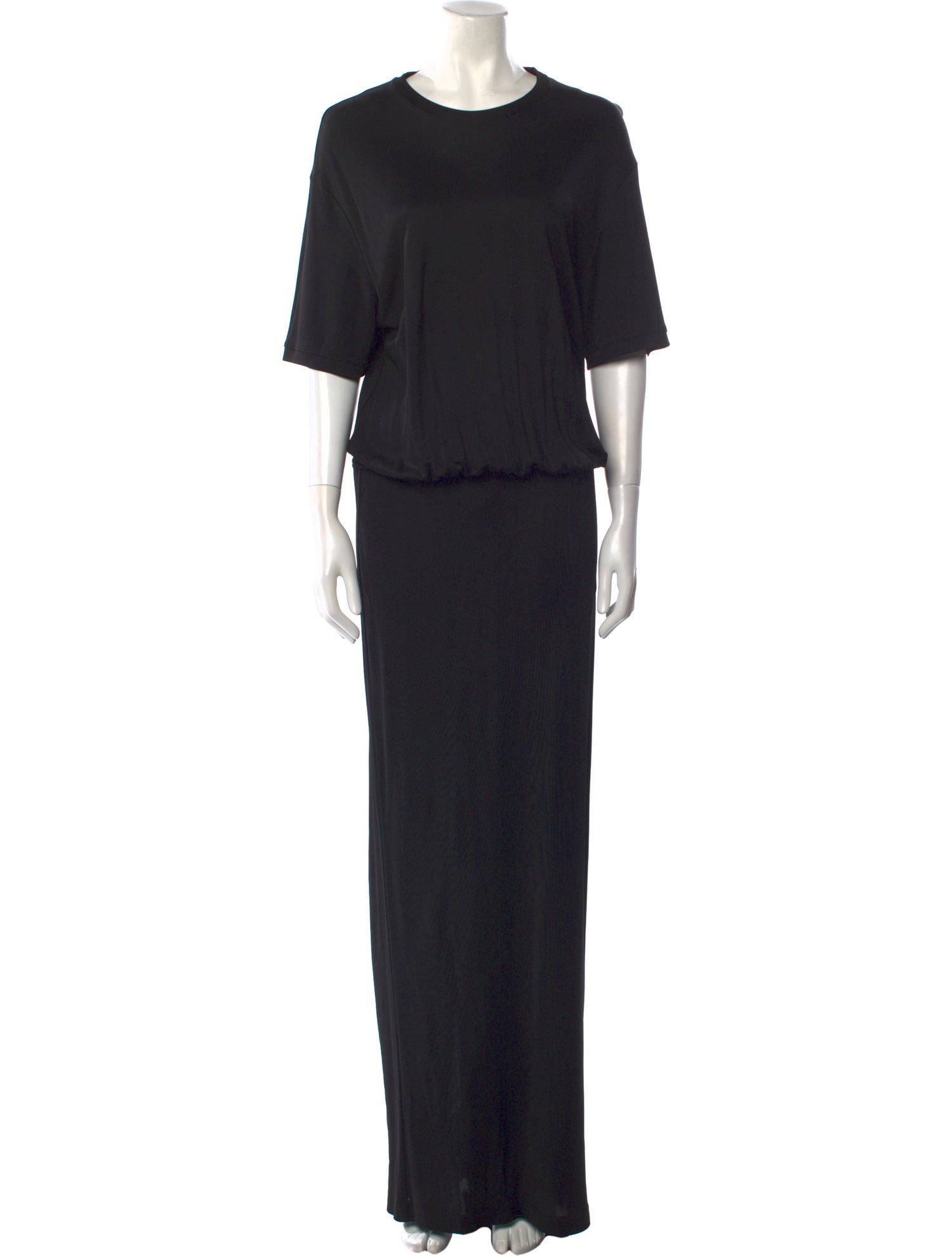 Givenchy Crew Neck Long Dress