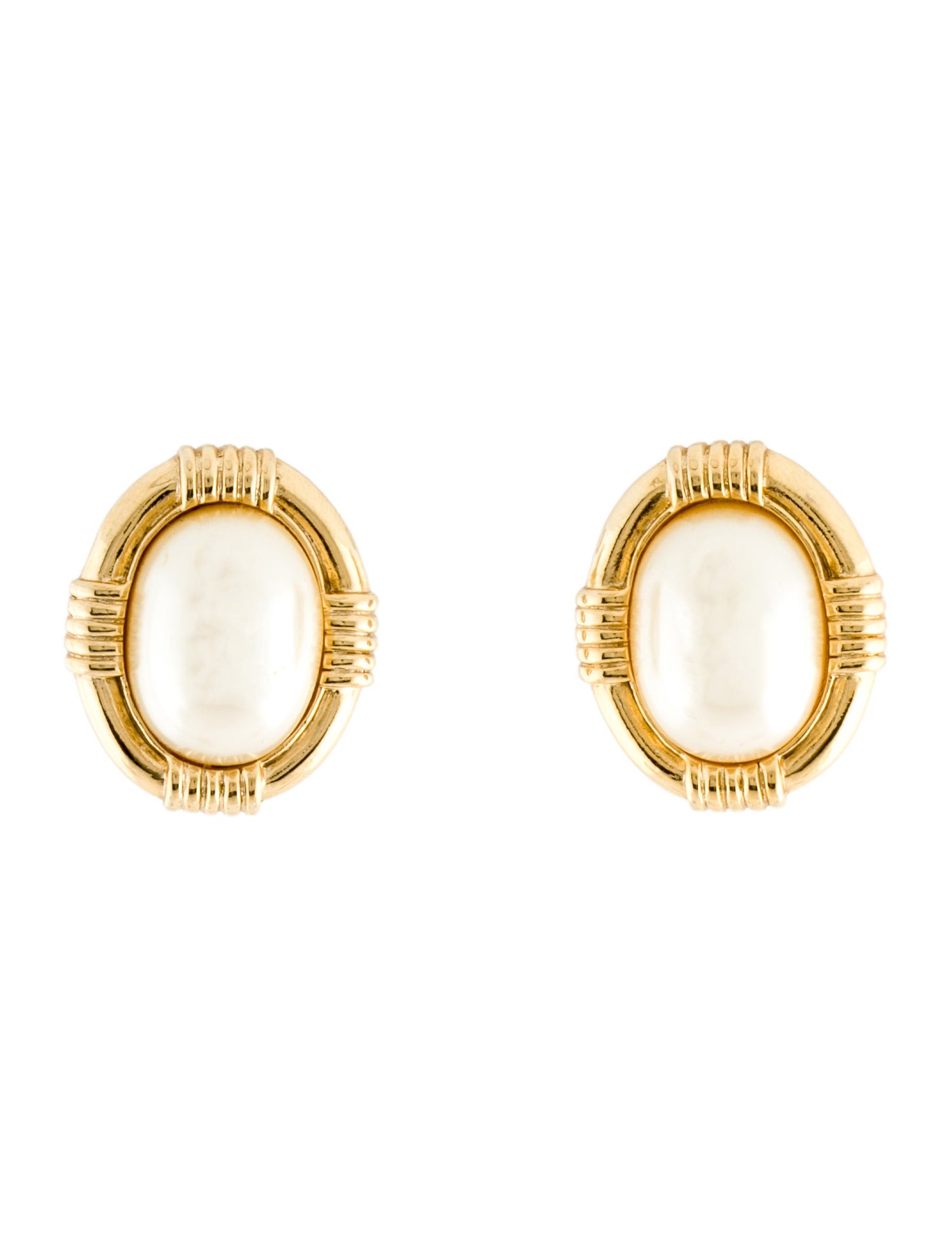 Givenchy Faux Pearl Stud Earrings