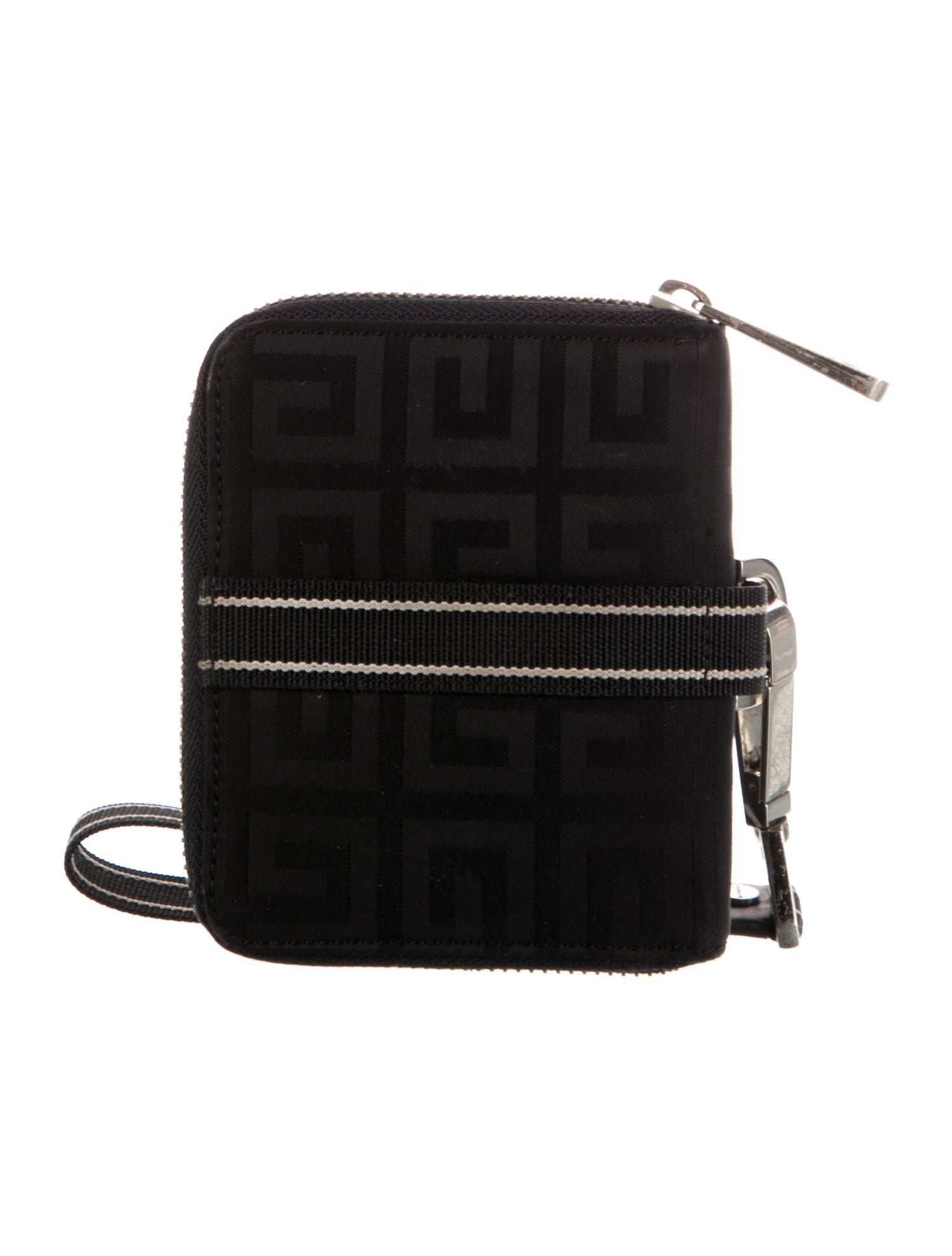 Givenchy Canvas Graphic Print Wristlet