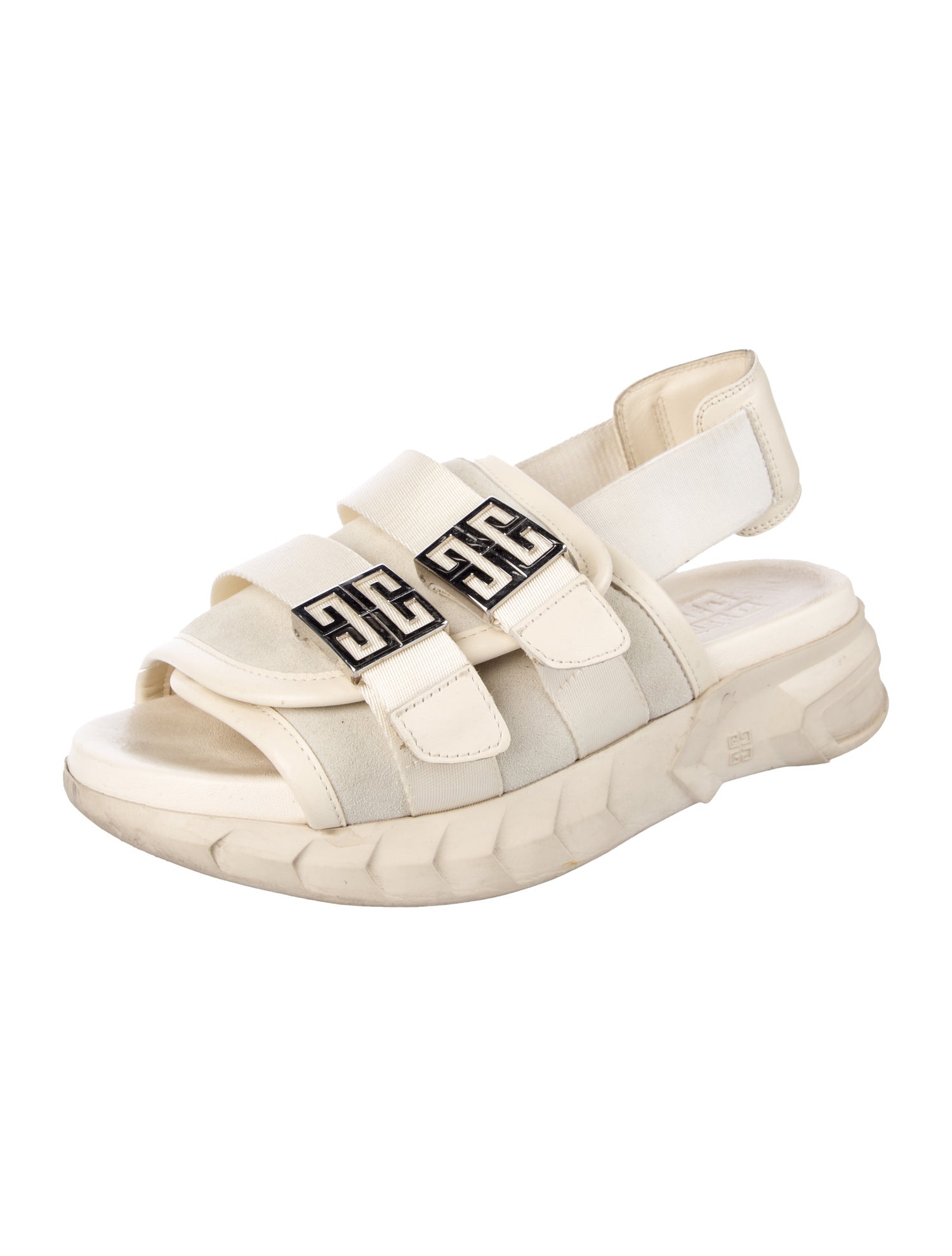 Givenchy Leather Slingback Sandals