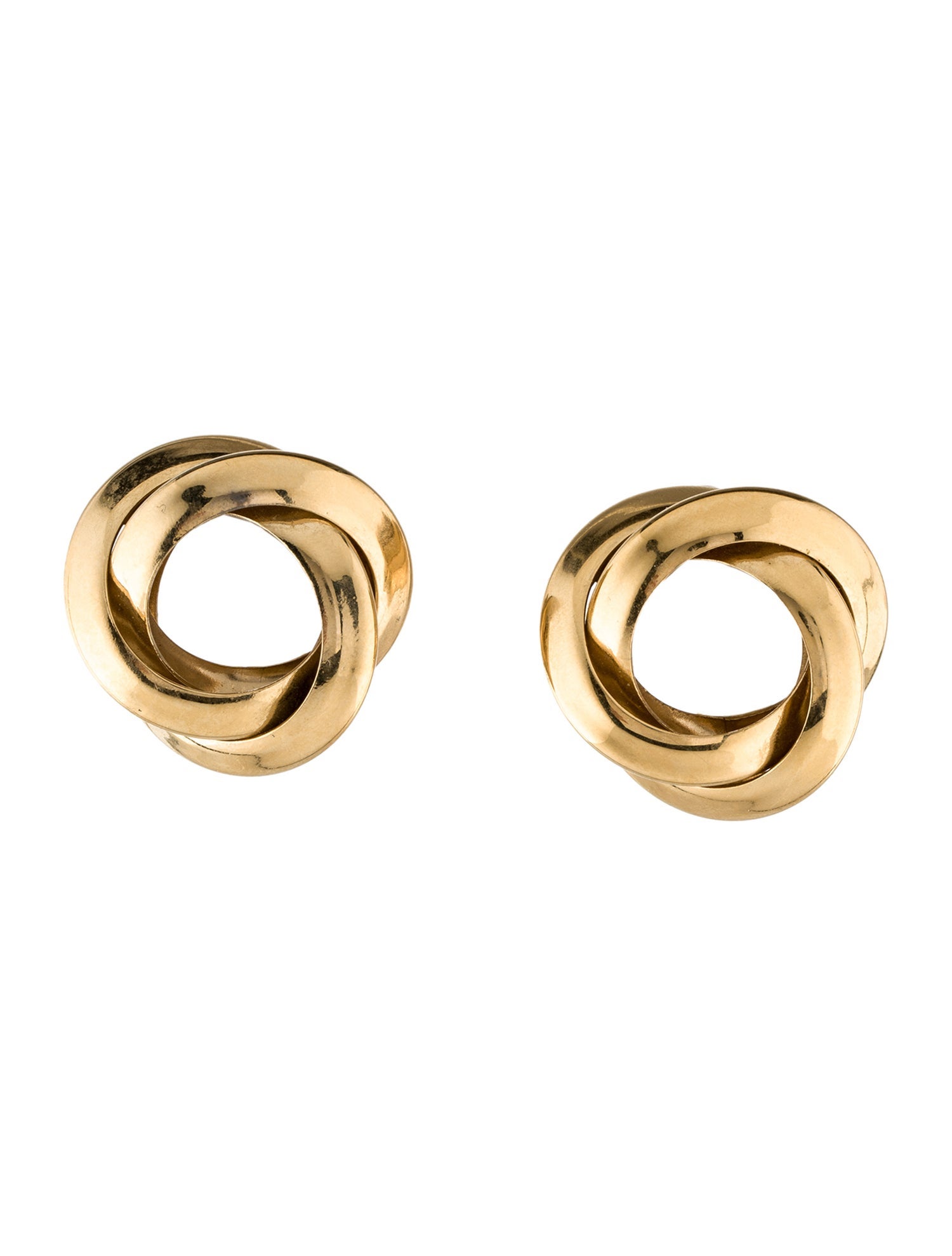 Givenchy Vintage Knot Clip-On Earrings