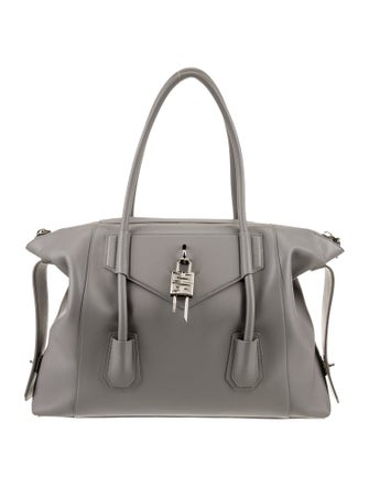 Givenchy Leather Soft Antigona Lock Medium