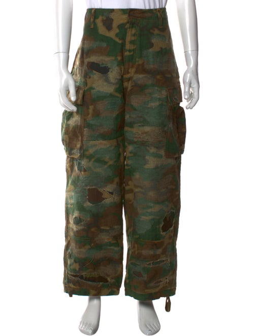 Givenchy Camouflage Print Cargo Pants