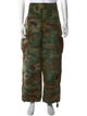 Givenchy Camouflage Print Cargo Pants