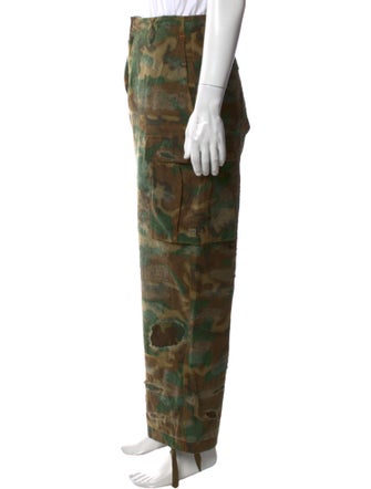Givenchy Camouflage Print Cargo Pants
