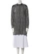 Givenchy Striped Mock Neck Tunic