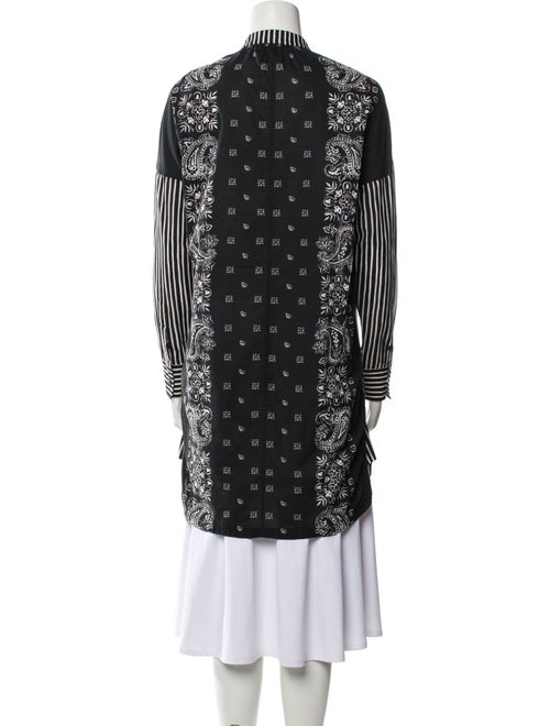 Givenchy Striped Mock Neck Tunic