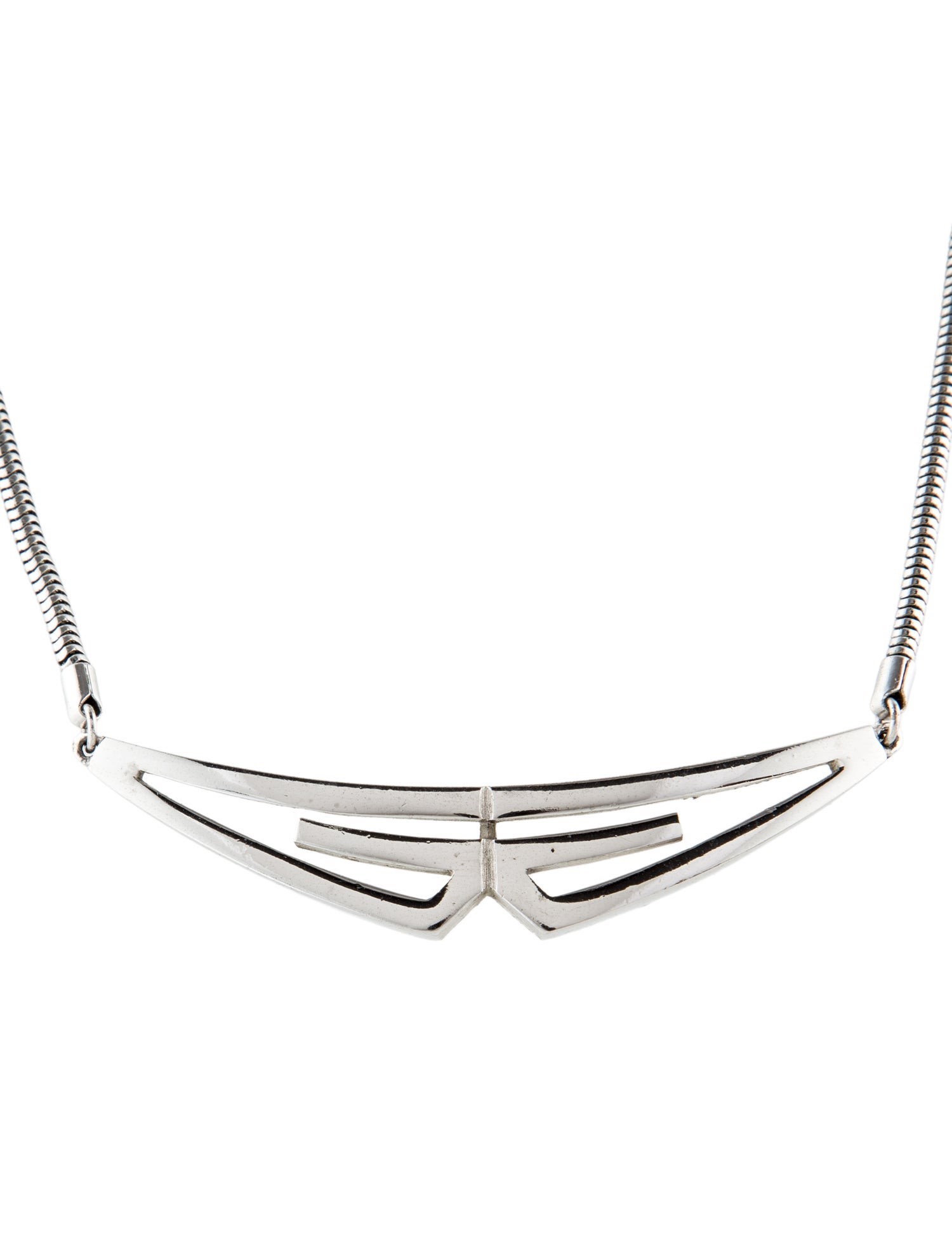 Givenchy Vintage Double G Collar Necklace