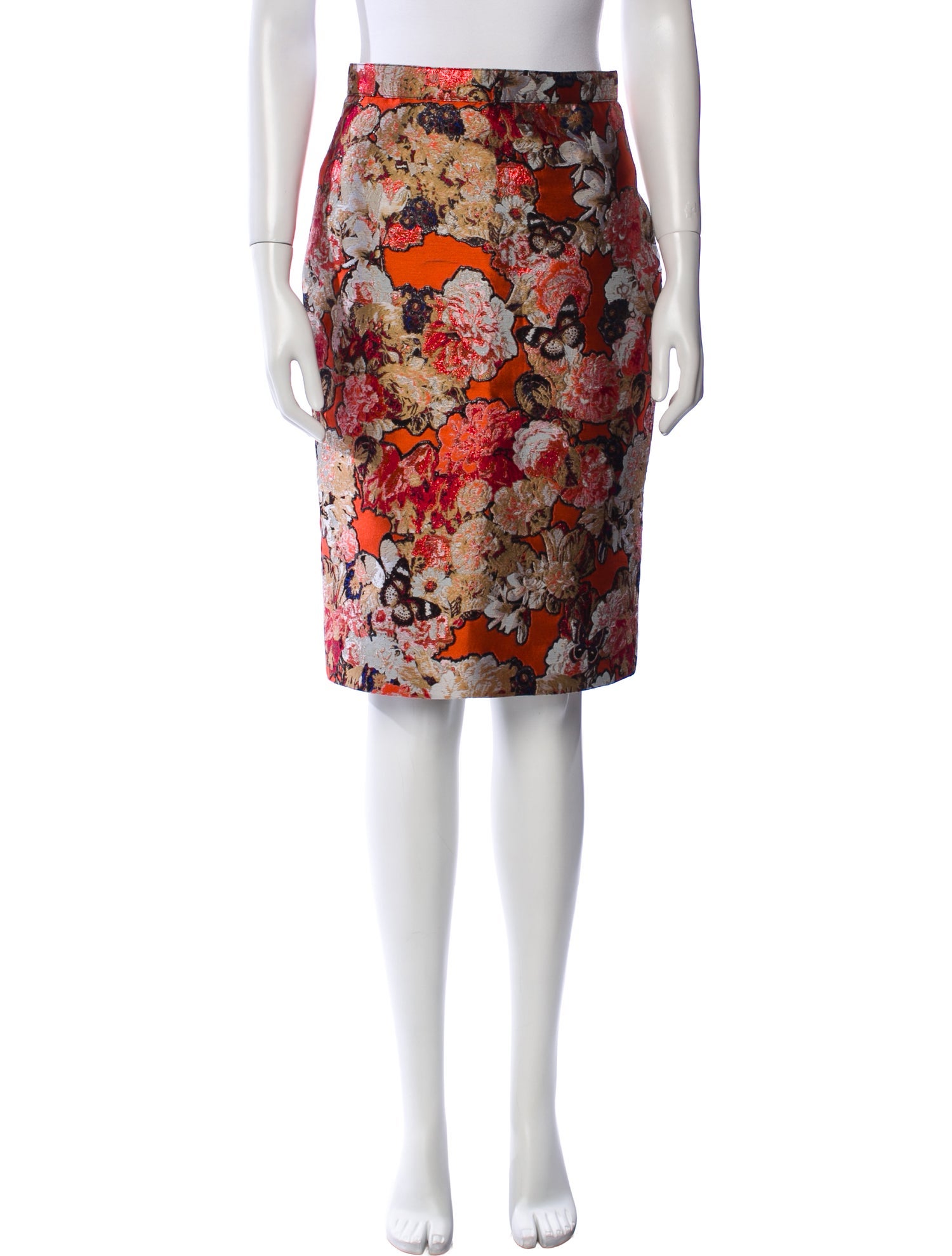 Givenchy Printed Knee-Length Skirt w/ Tags