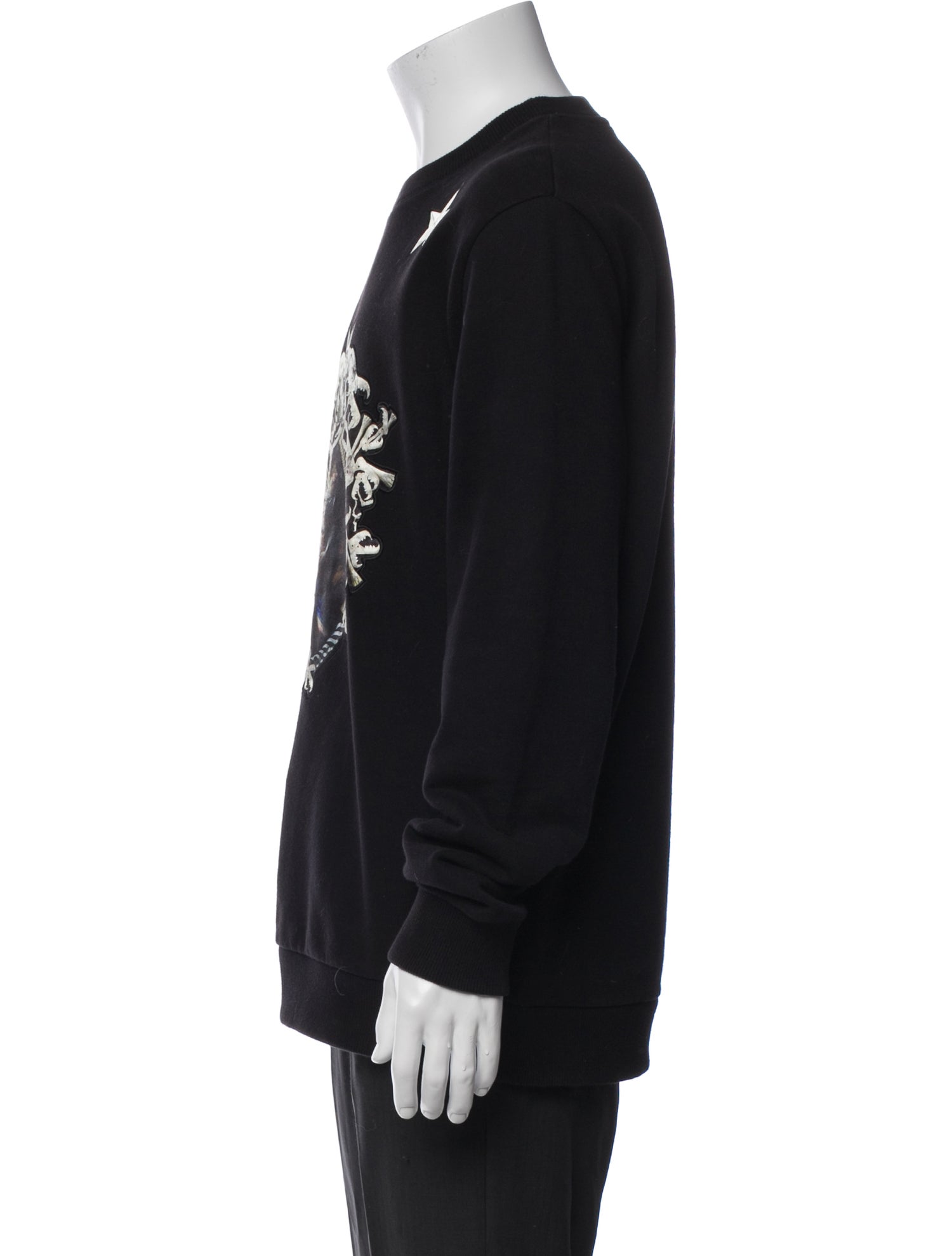 Givenchy Graphic Print Crew Neck Pullover