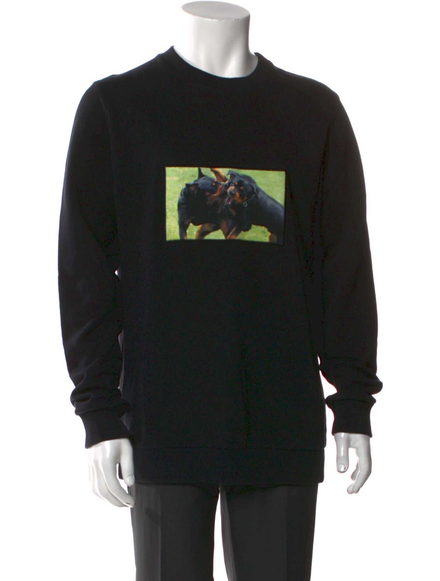 Givenchy Graphic Print Crew Neck Pullover