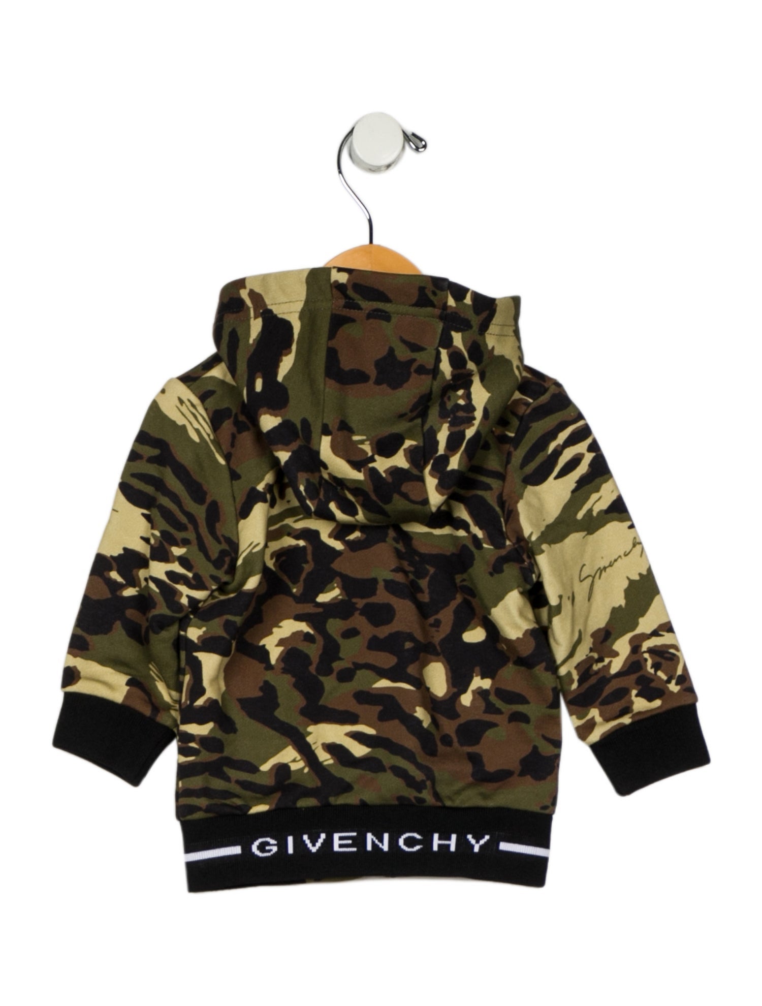 Givenchy Infant boys' printed zip up hoodie