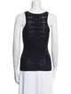 Givenchy Scoop Neck Sleeveless Top