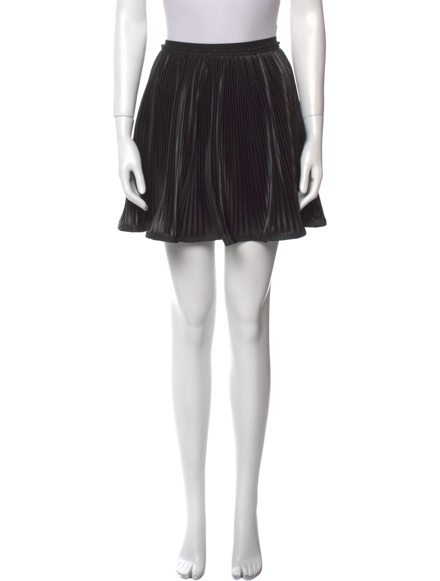 Givenchy Pleated Accents Mini Skirt