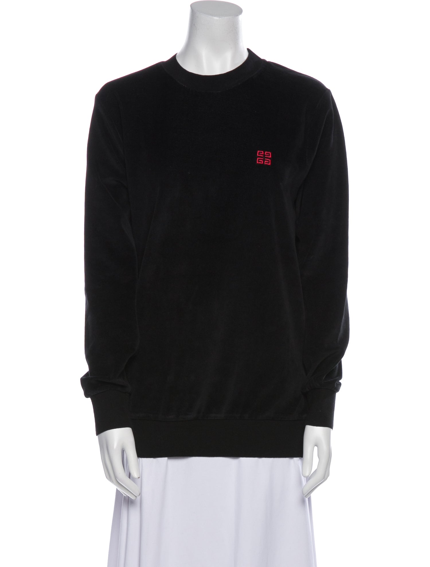 Givenchy Graphic Print Crew Neck Sweater