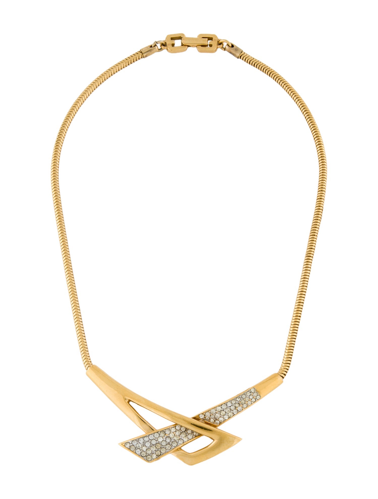 Givenchy Crystal Choker Necklace