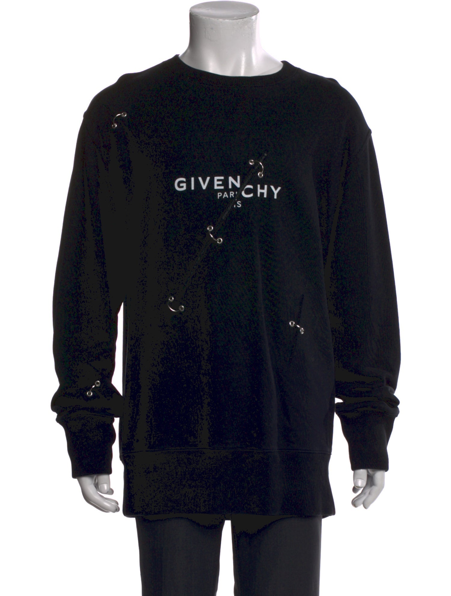 Givenchy Graphic Print Crew Neck Sweatshirt